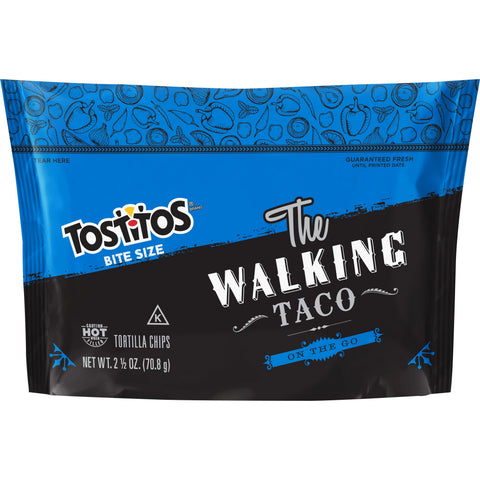 Tostitos Bite Size Walking Taco Tortilla Chips, 2.5 Ounce -- 18 per case.