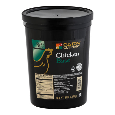 Chefs Own No Msg Select Chicken Base, 5 Pound -- 4 per case