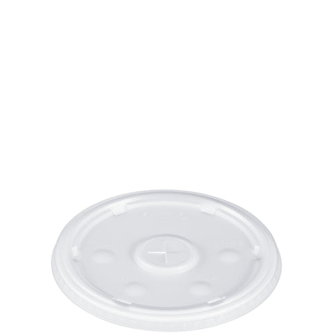 Dart LID PLASTIC TRANSLUCENT STRAW SLOTTED F/ PX30, 32P, PXG30W, 32PW