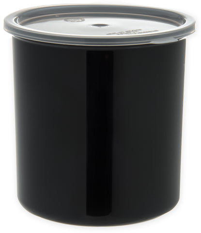 Carlisle CROCK CLASSIC™ W/ LID BLACK 2.7 QT