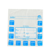 DateIt™ BAG POLY PRINTED BLUE MONDAY 6.5