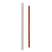 Solo® White STRAW WRAPPED GIANT RED 10.25