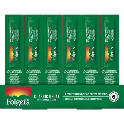Coffee Decaf Instant Sticks