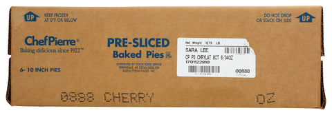 Chef Pierre PIE CHERRY LATTICE THAW & SERVE 8 PRE-SLICED