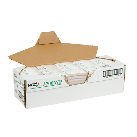 National Checking Company Carbonless Waitrpad Paper - 3 Part White, 8 Line, 3.40 x 6.75 inch -- 2500 per case.