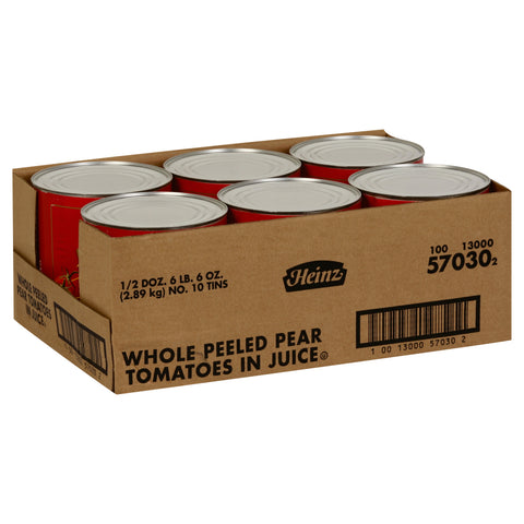Bell Orto Whole Peeled Pear Tomato, ,no. 10 Can -- 6 Per Case