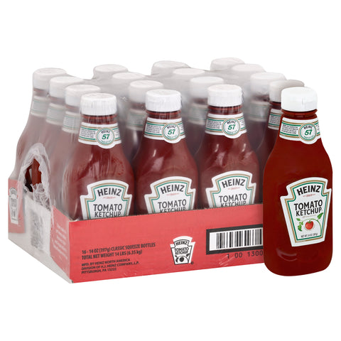 Heinz Classic Ketchup, 14 Ounce -- 16 per case.