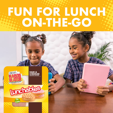 Oscar Mayer LUNCHABLE HAM/CHEDDAR CHEESE CRACKER