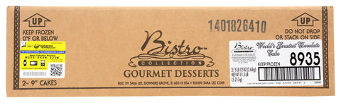 Sara Lee Bistro Collection Gourmet Worlds Greatest Chocolate Cake -- 2 per case.