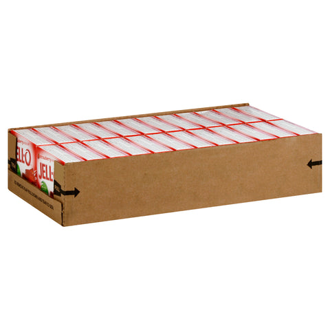Jello Strawberry Gelatin, 6 Ounce -- 24 Case