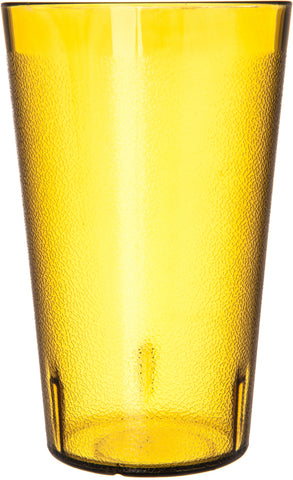 Tumbler Plastic Pebbled Amber 32 Oz