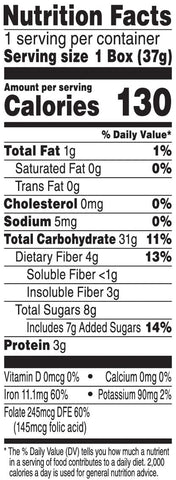 Cereal Frosted Mini-wheats® Bite Size Individual Box