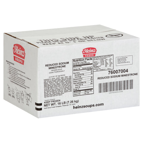 Heinz® SOUP MINESTRONE REDUCED SODIUM 7008591658