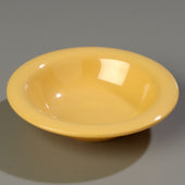 Carlisle BOWL RIMMED DURUS® MELAMINE HONEY YELLOW 8 OZ