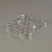 StorPlus™ DRAIN GRATE FOOD PAN PLASTIC CLEAR 1/2 SIZE