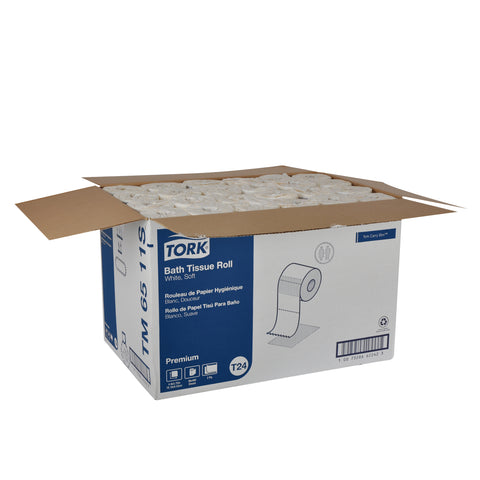 Tork Premium TISSUE BATH PREMIUM WHITE 2-PLY 3.8X4.4