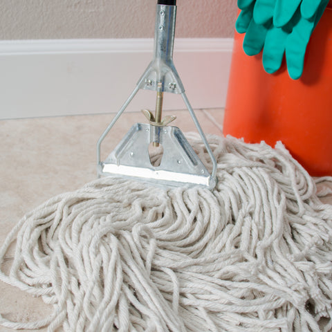 Flo-Pac® MOP HANDLE QUICK CHANGE METAL MOP W/ METAL HEAD 63