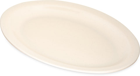 Carlisle PLATTER TRAY OVAL KINGLINE™ MELAMINE ADOBE 12X9