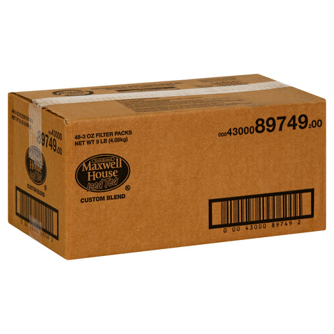 Maxwell House TEA ICED CUSTOM BLEND FILTER PACK