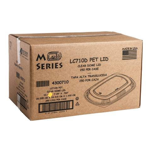 Anchor Packaging MicroRaves Clear Dome Lid Only -- 250 per case