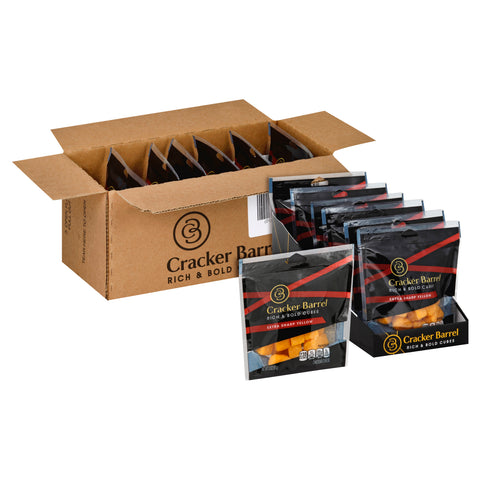 Cheese Cheddar Xtra Sharp Yelllow Cube