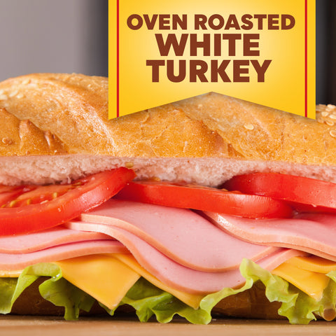 Kraft Oscar Mayer Oven Roasted White Turkey, 16 Ounce -- 12 per case.