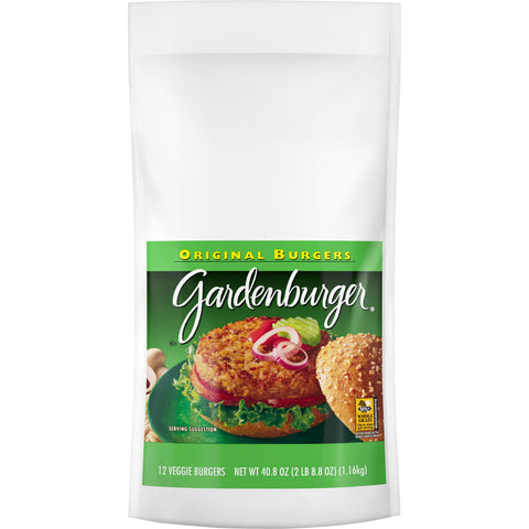 Kelloggs Gardenburger Original Veggie Burger, 3.4 Ounce -- 48 per case