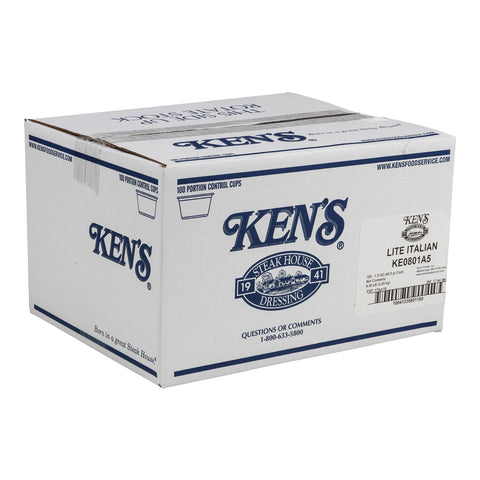 Ken's Foods DRESSING ITALIAN LITE SINGLE SERVE CUP REFRIGERATED