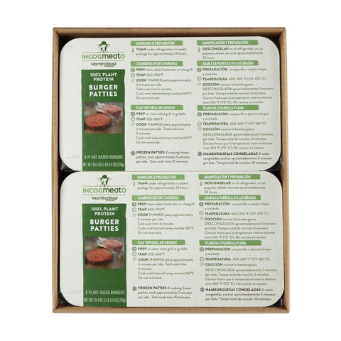 Incogmeato BURGER PATTY VEGAN