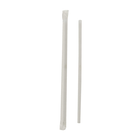 Solo® STRAW WRAPPED JUMBO TRANSLUCENT 7.75