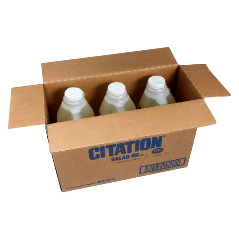 Citation Soybean Salad Oil -- 3 Case 1 Gallon