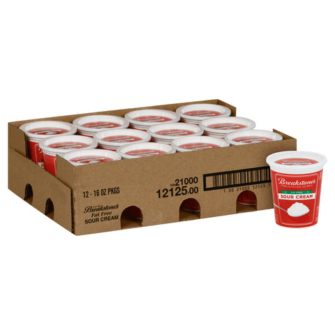 Breakstones Non Fat Sour Cream, 1 Pound -- 12 per case