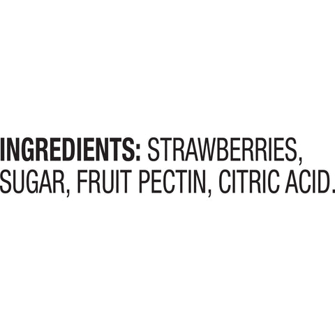 Smuckers Natural Strawberry Fruit Spread, 19 Ounce Bottle Squeeze -- 12 per case