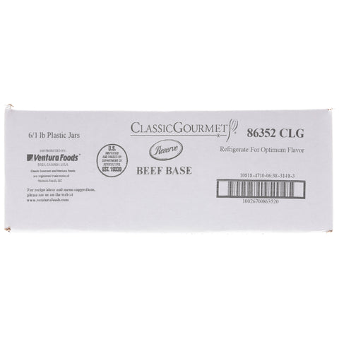 Ventura Foods Classic Gourmet Real Beef Base, 1 Pound -- 6 per case.