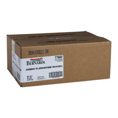 Windsor Bernardi Florentine Jumbo Round Ravioli, 5 Pound -- 2 per case.