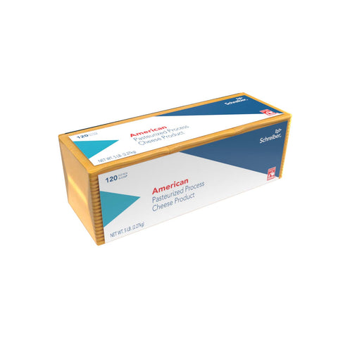 Schreiber CHEESE AMERICAN SLICED 120 CT