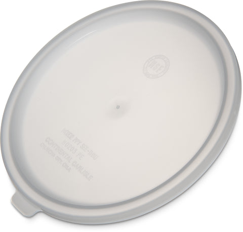 Carlisle LID BAINS MARIE WHITE 2-3.5 QT