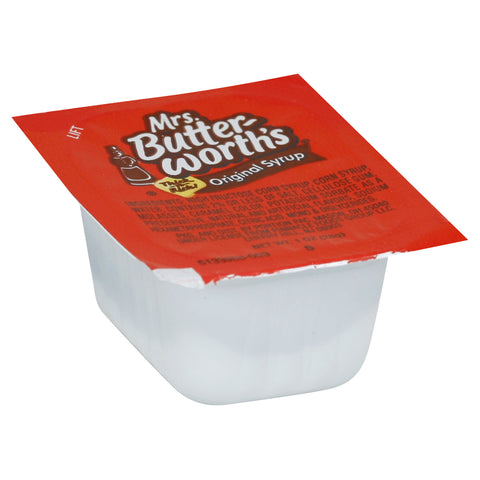 Portion Pac Mrs.ButtersWorth Syrup, 1 Ounce -- 200 per case.