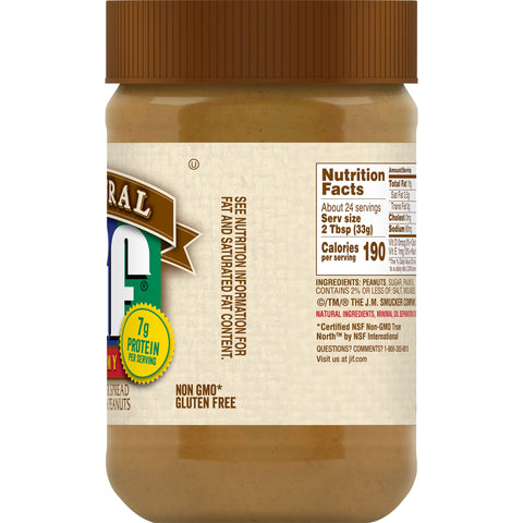 Peanut Butter Creamy Natural
