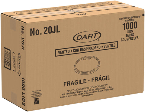 Lid Translucent Vented For Food Container 5-32 Oz