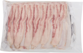 Wright® Brand BACON 18/22 CT APPLEWOOD-SMOKED THIN FLAT PACK® 14015200616