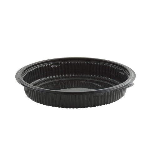 Waffle House BOWL-VALU PLASTIC BLACK ROUND 28 OZ M8527B