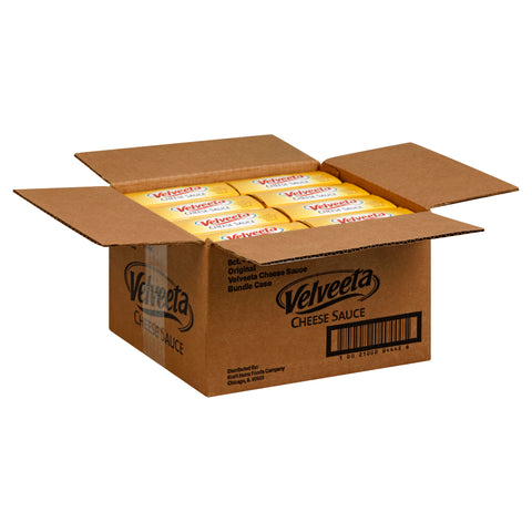Velveeta Original Processed Cheese Sauce Pouch, 12 Ounce -- 8 per case.