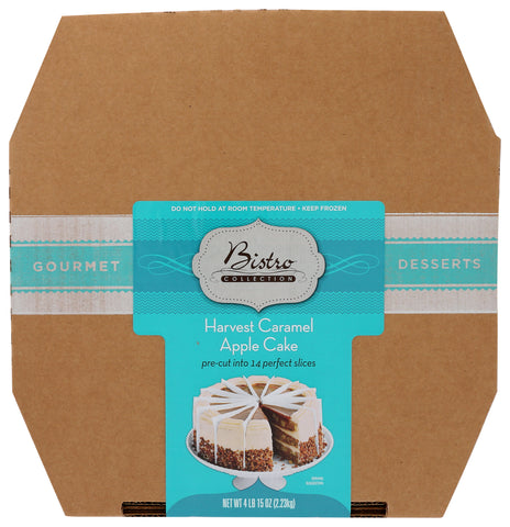 Bistro Collection CAKE ROUND CARAMEL APPLE SLICED 14 SLICE 9