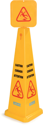 Carlisle CAUTION CONES & BARRIERS CAUTION CONE YELLOW 36