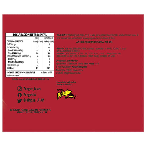 Pringles® CHIP POTATO ORIGINAL GRAB & GO