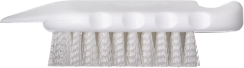 Brush Potato W/ Medium Stiff Polyester Bristles White 5.75