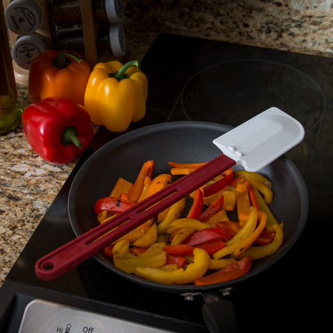 Sparta® SPATULA HIGH HEAT PLASTIC RED 14