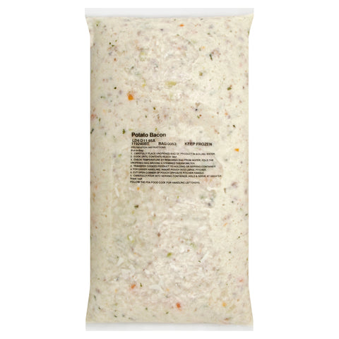 Chef Francisco Cream of Potato with Bacon Soup, 8 Pound -- 4 per case