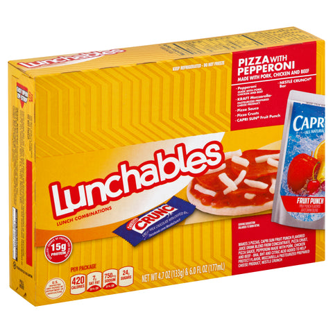Lunchables OM LNCHBL PEPPERONI PIZZA